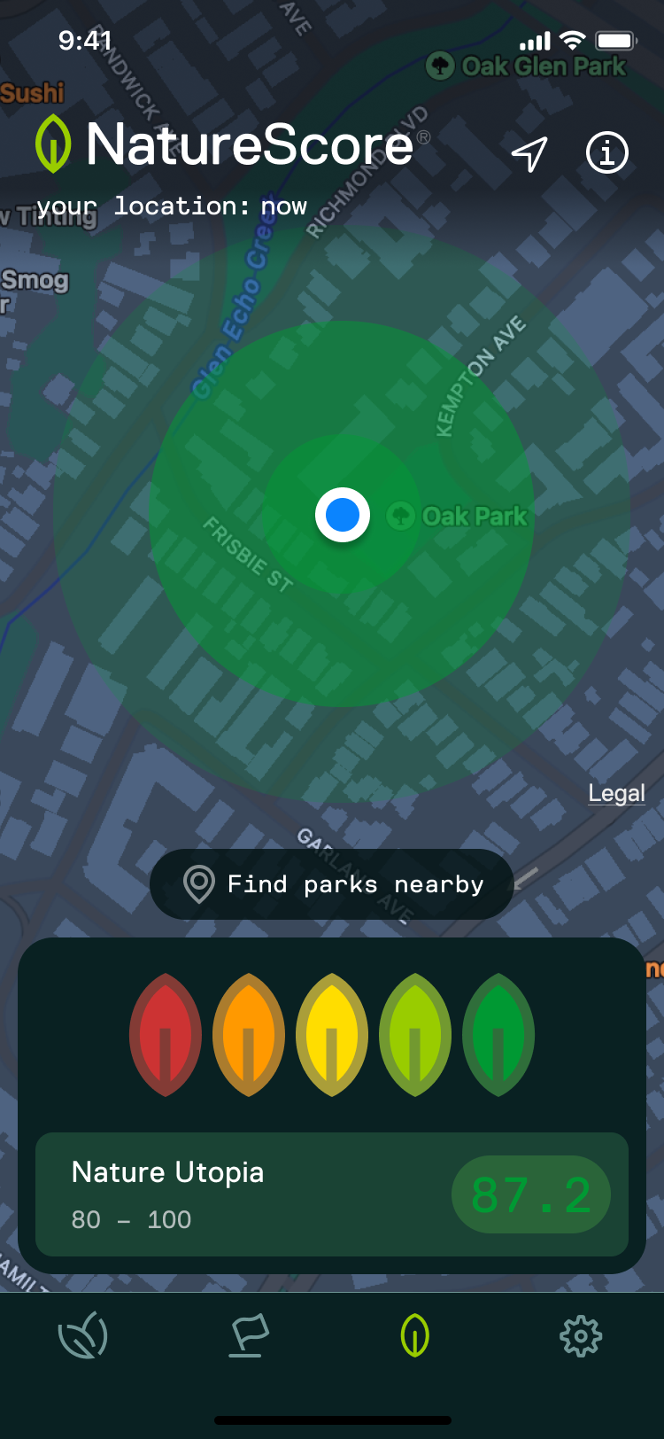 NatureScore Nature Utopia