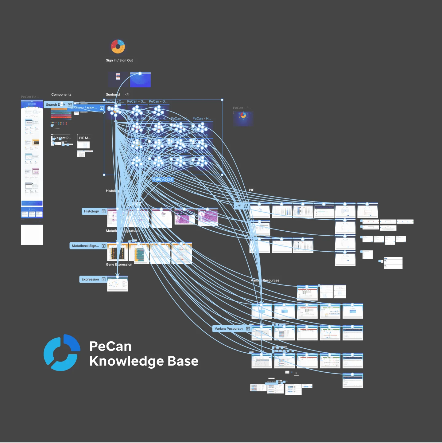 Pecan prototype connections